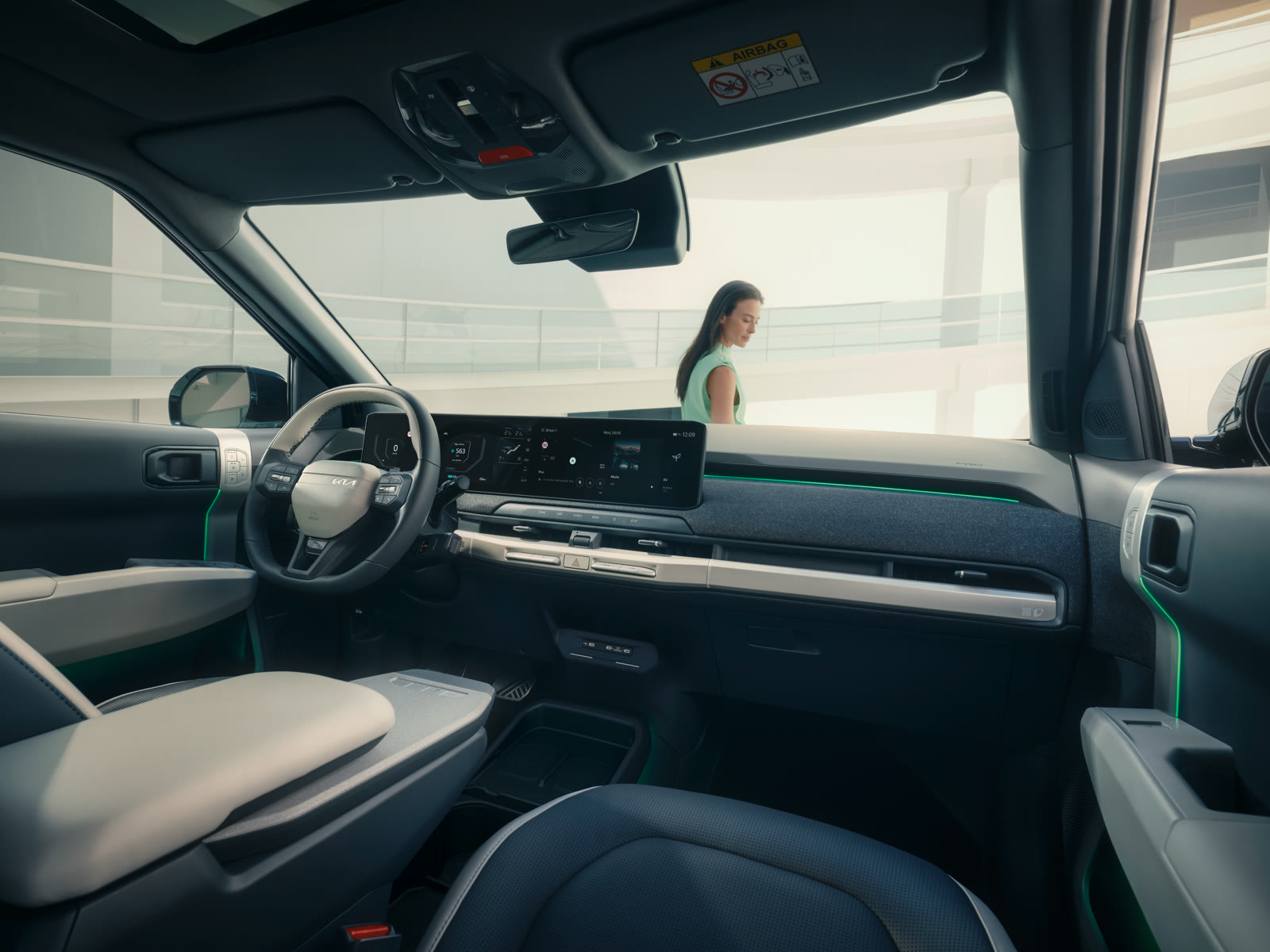 Kia EV3 utastere