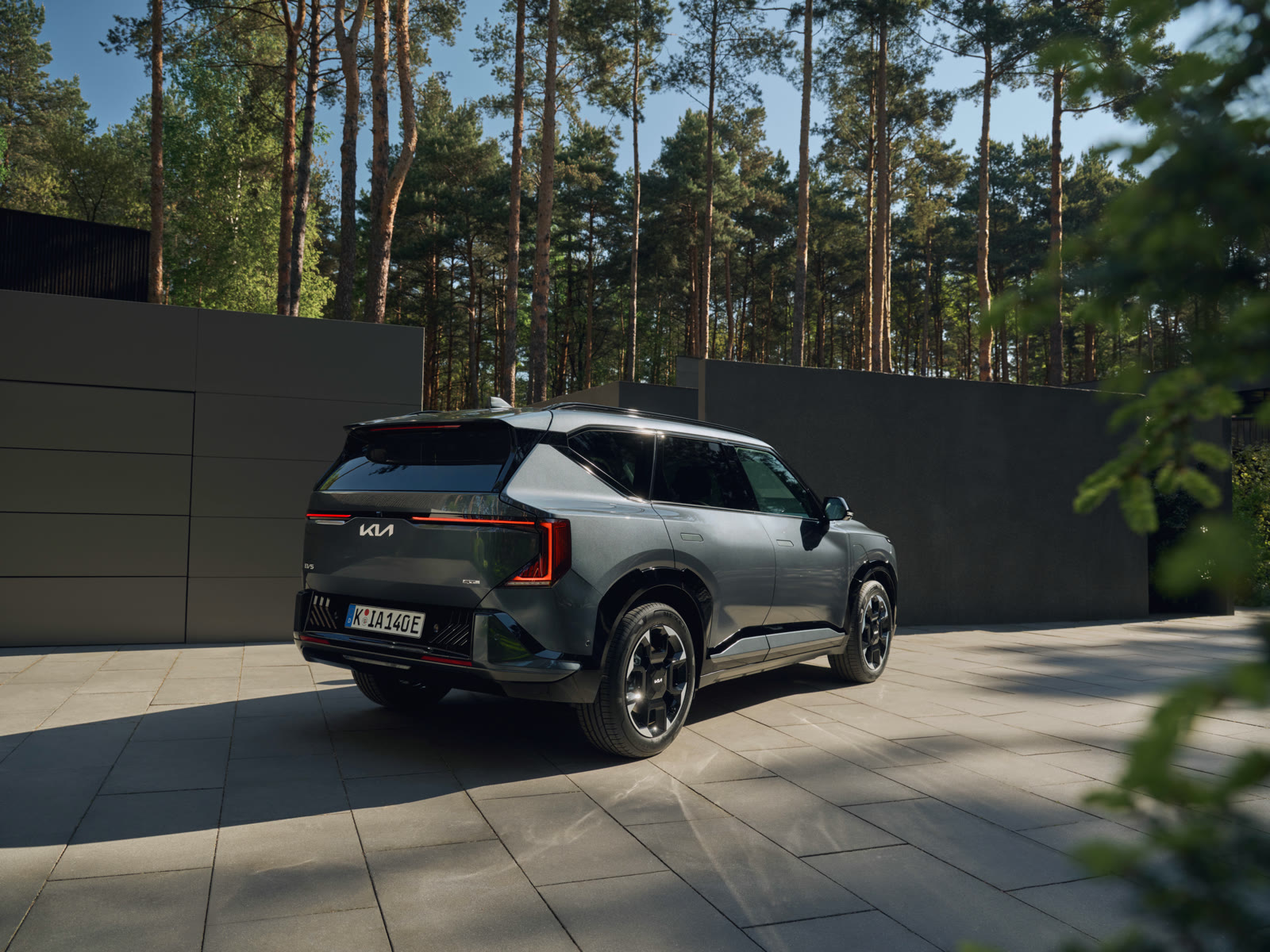 Kia EV5 hátulnézetből