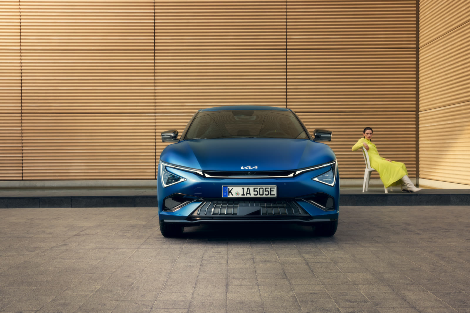 Kia EV6 GT elölnézetből