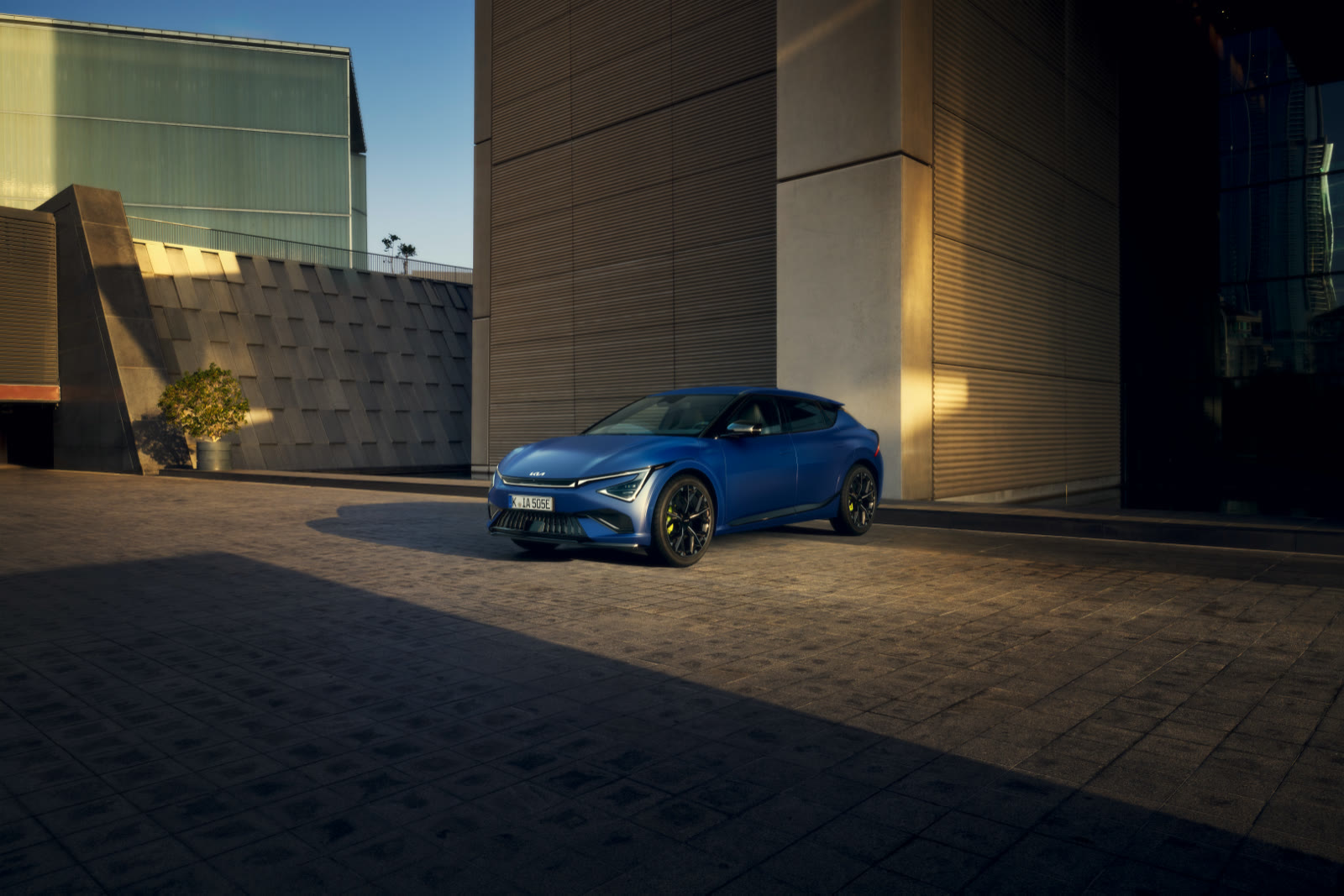 Kia EV6 GT elölnézetből