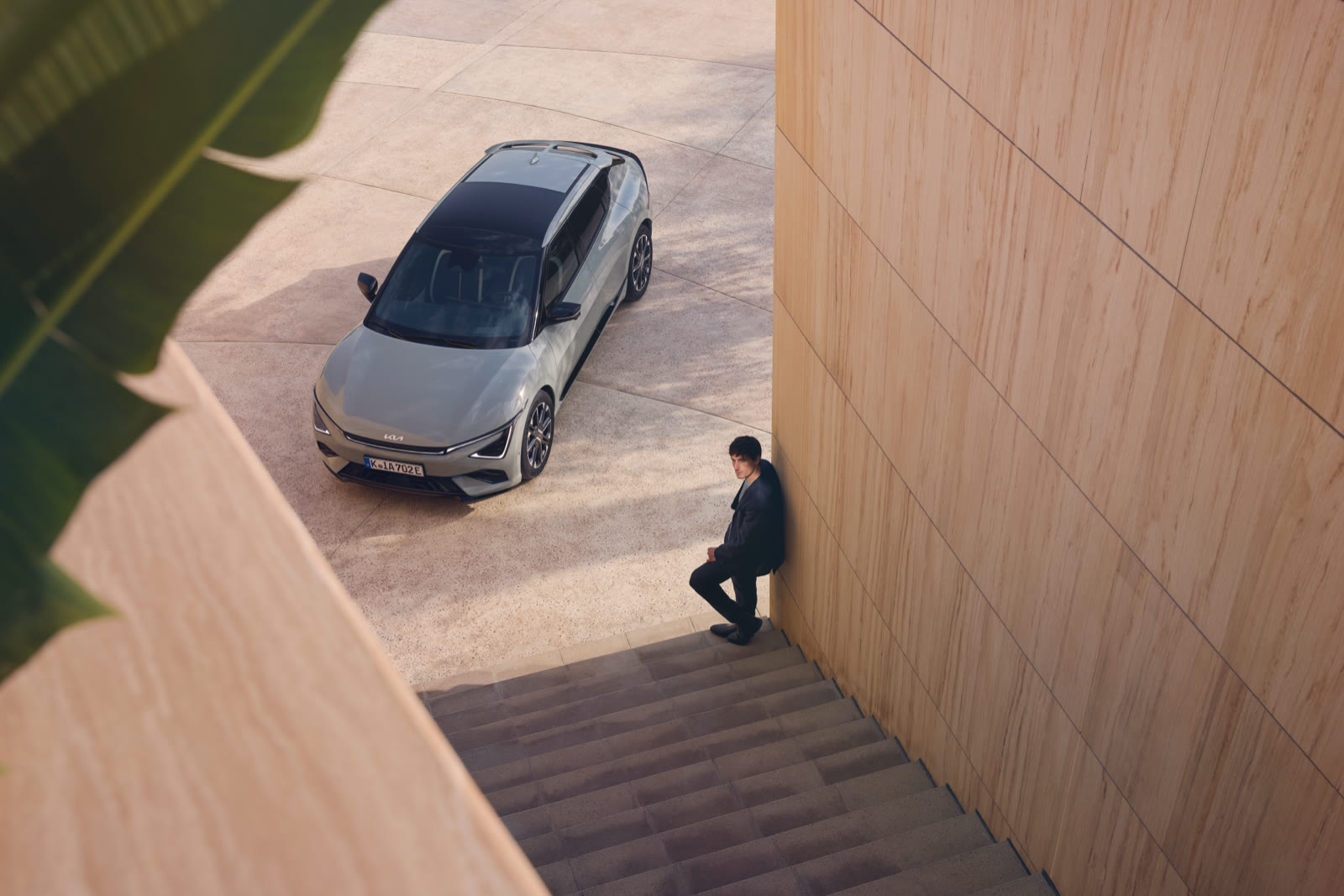 Kia EV6 elölnézetből