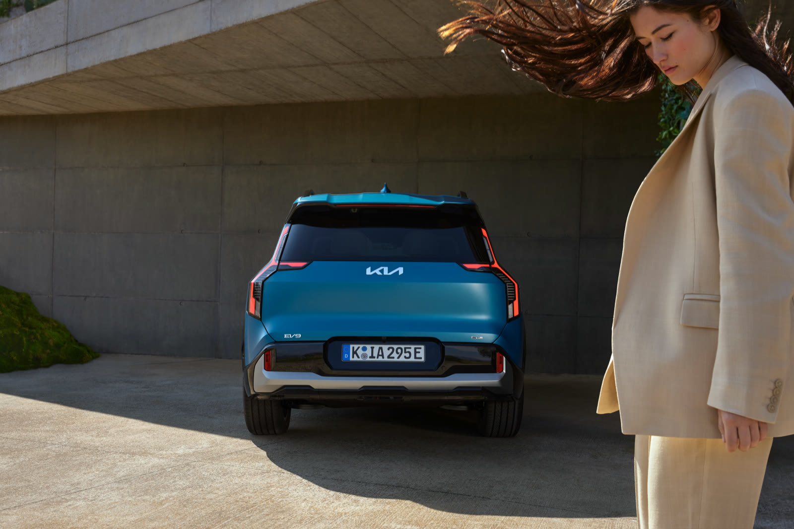 Kia EV9 hátulnézetből
