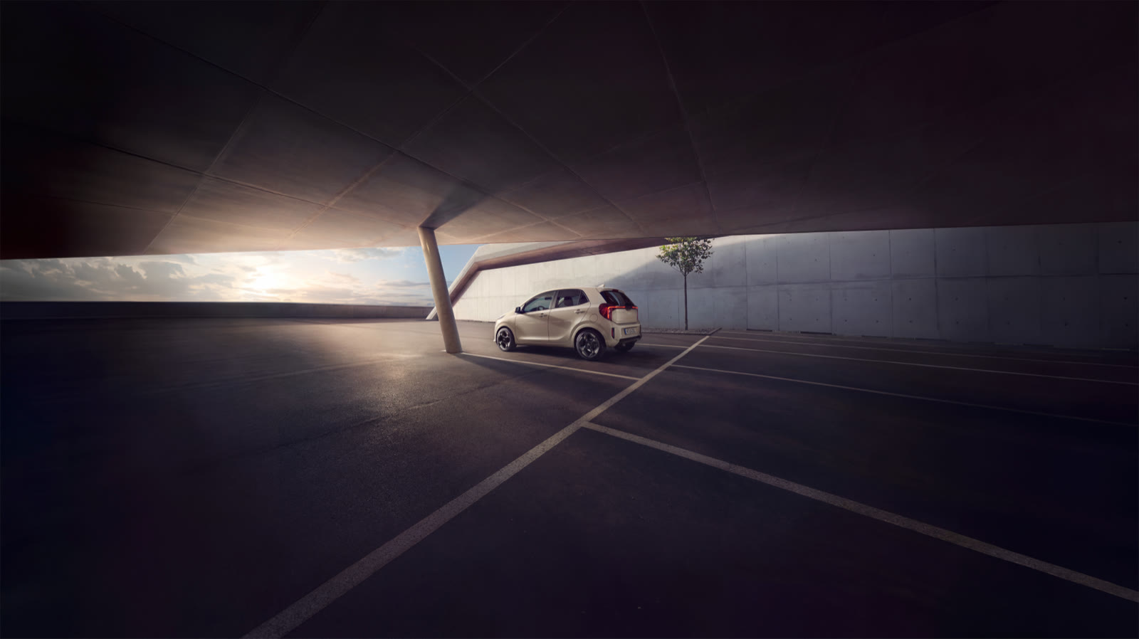 Kia Picanto hátulnézetből