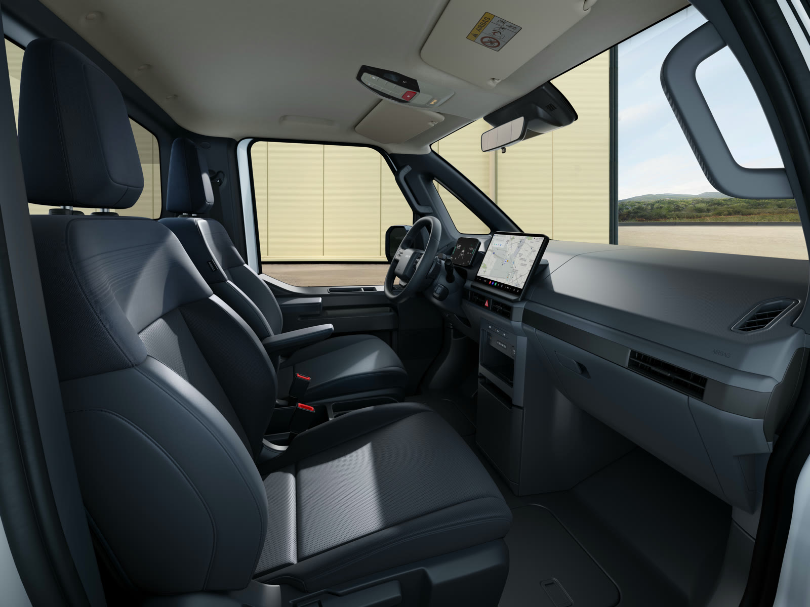 Kia PV5 Chassis Cab utastere