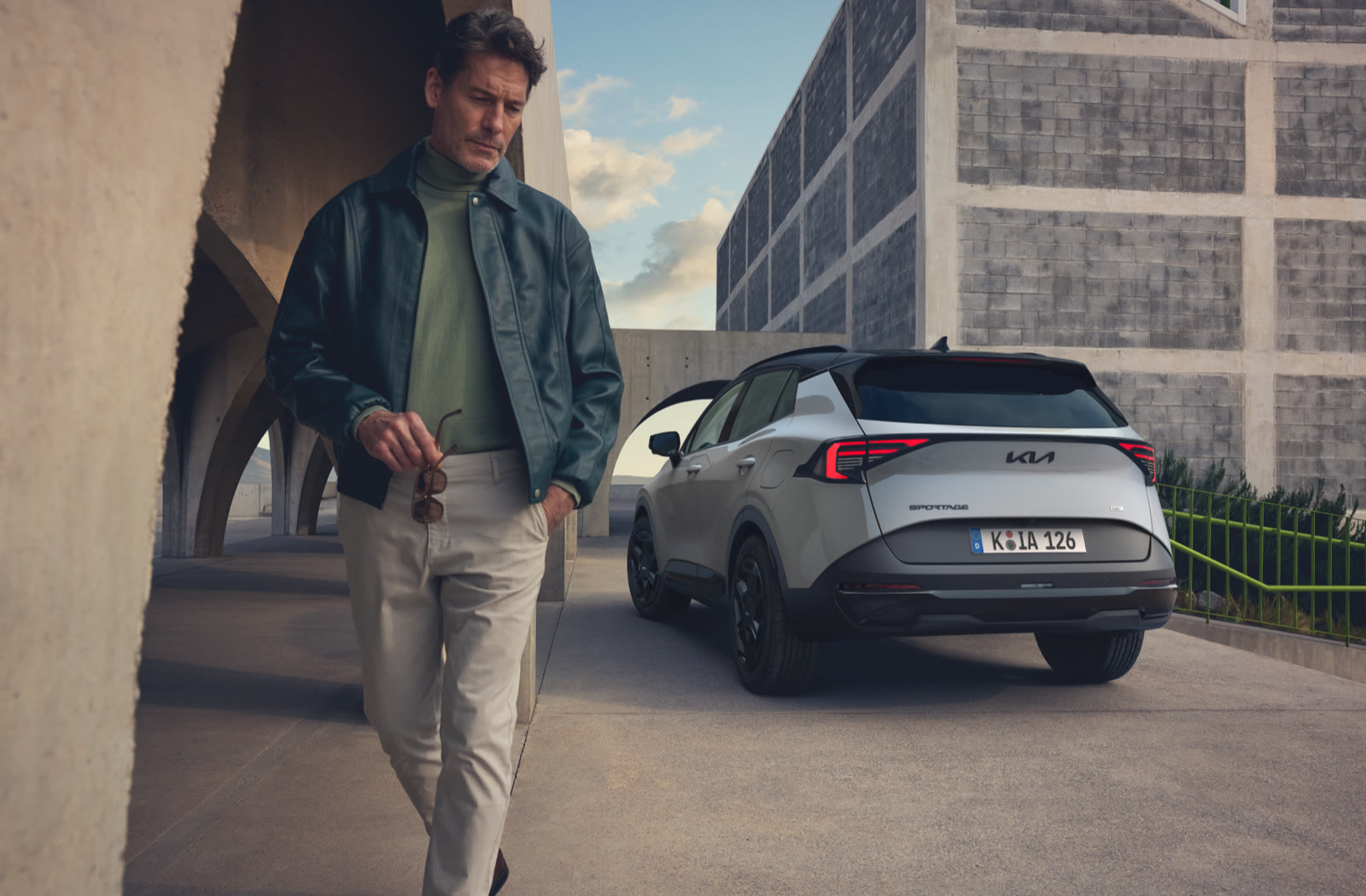 Kia Sportage hátulnézetből